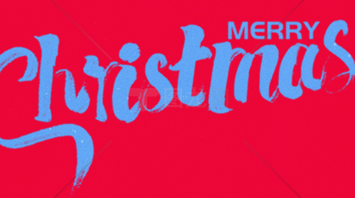 红色背景圣诞节祝福图片素材