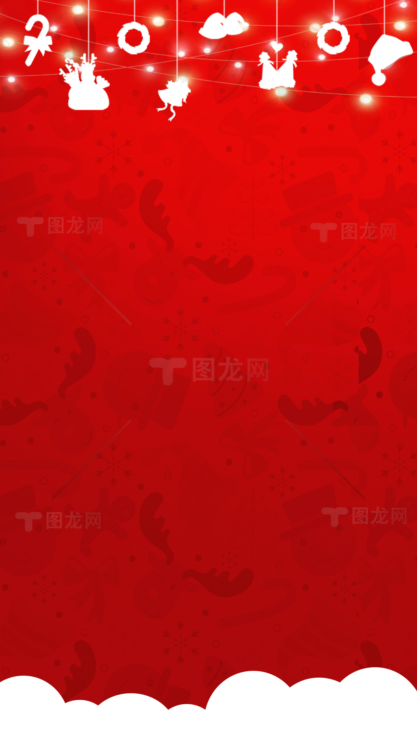 高清红色圣诞节背景图片下载素材