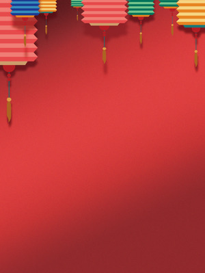 中国灯笼图片红色背景精选