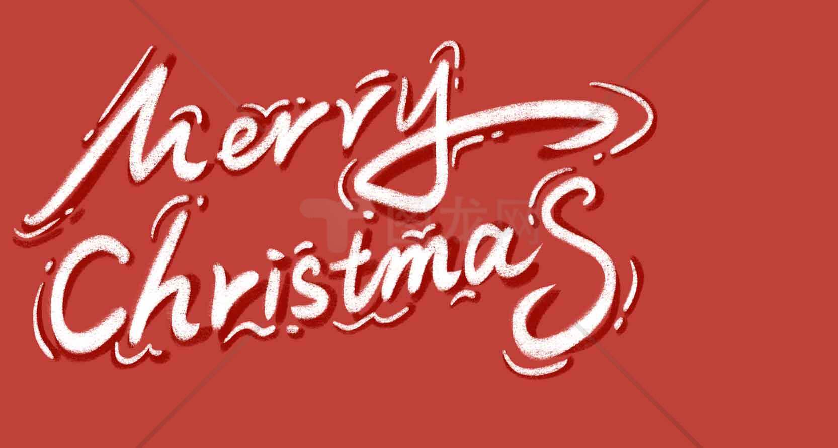 圣诞节红色背景祝福图片合集素材