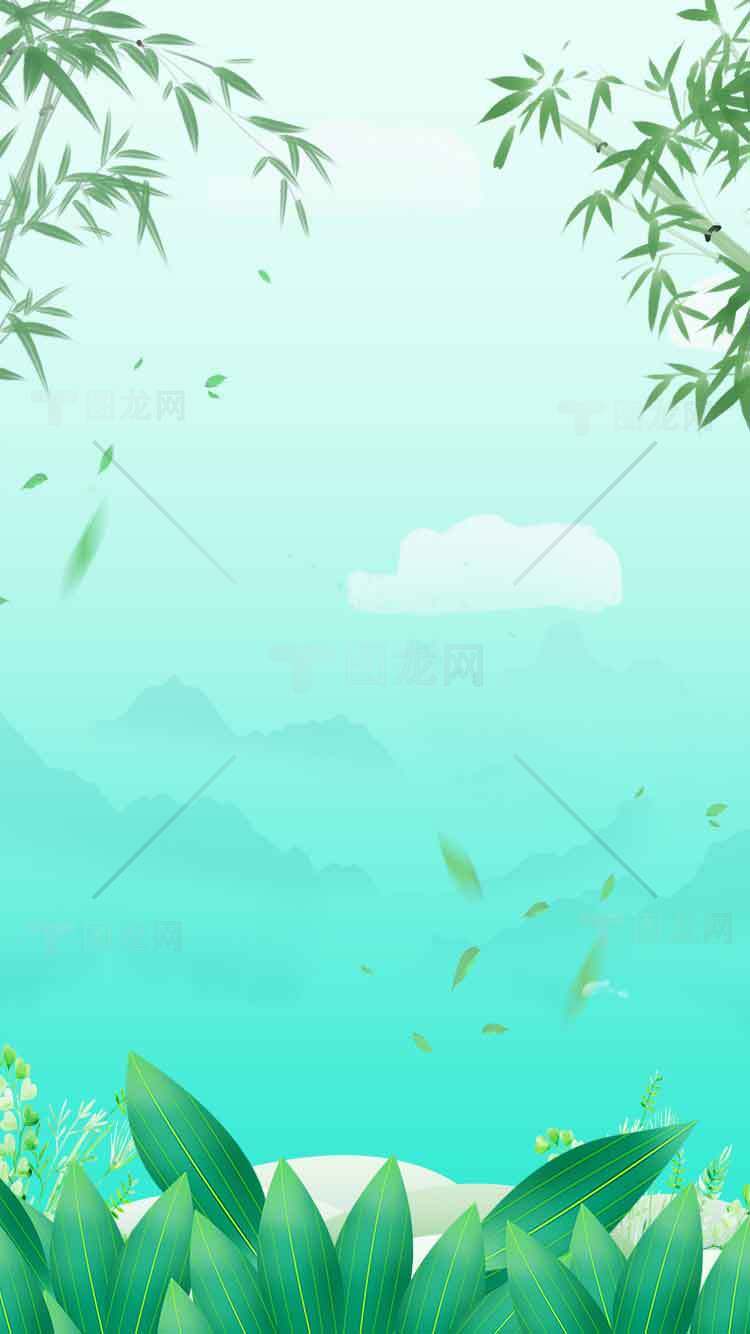 清新自然风景背景图片素材