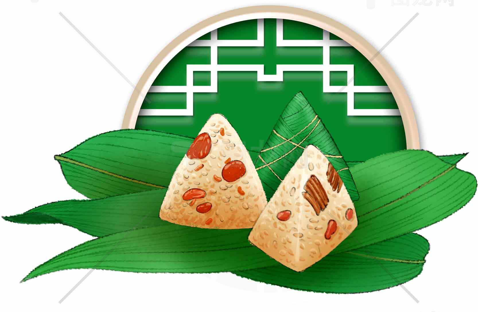 端午节传统美食粽子图片素材