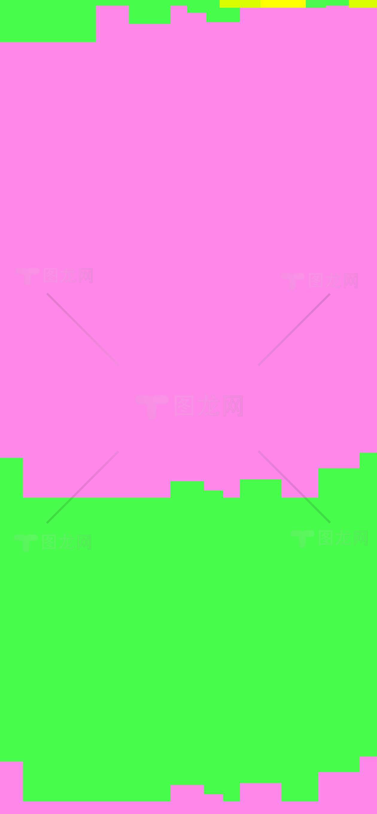 粉绿色调创意设计图片素材