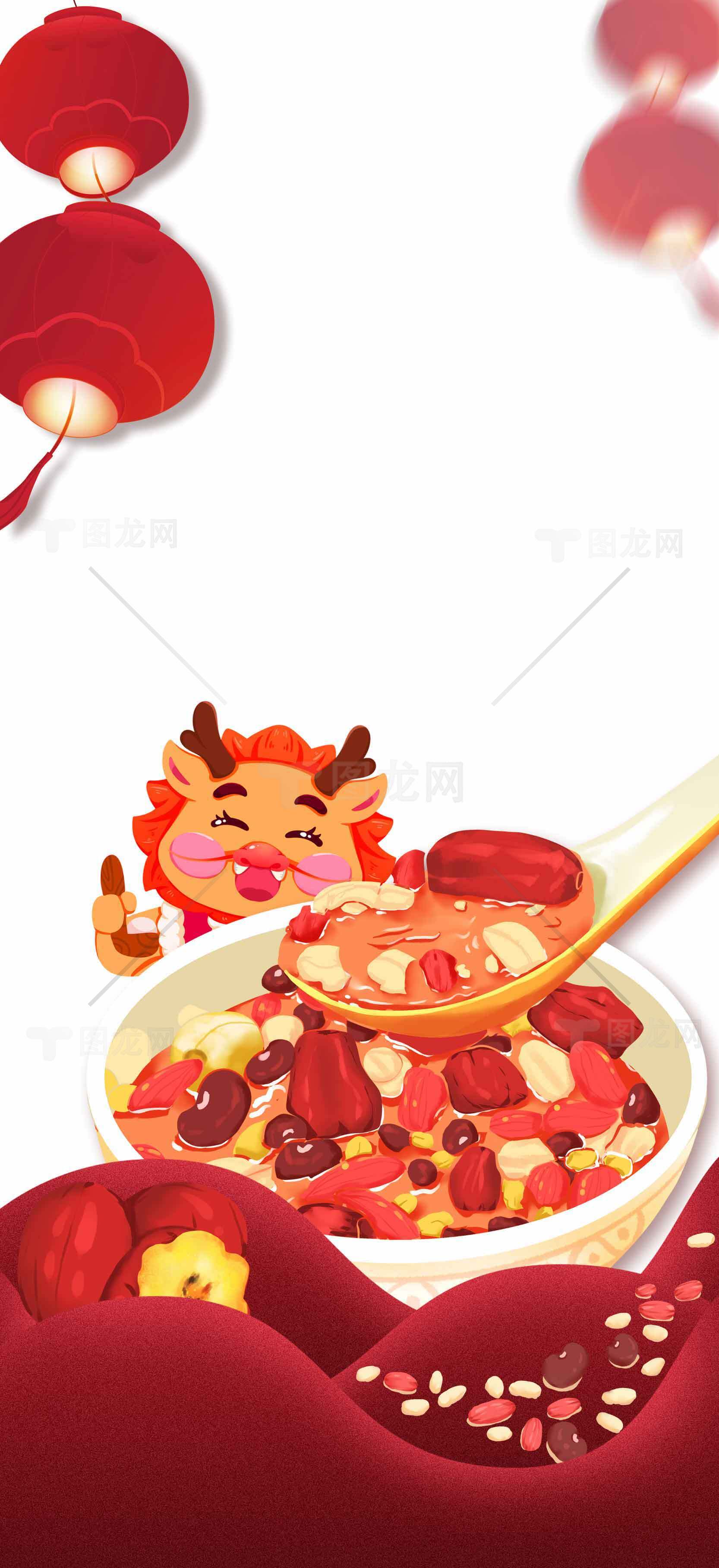 腊八节传统美食：腊八粥的寓意与做法素材