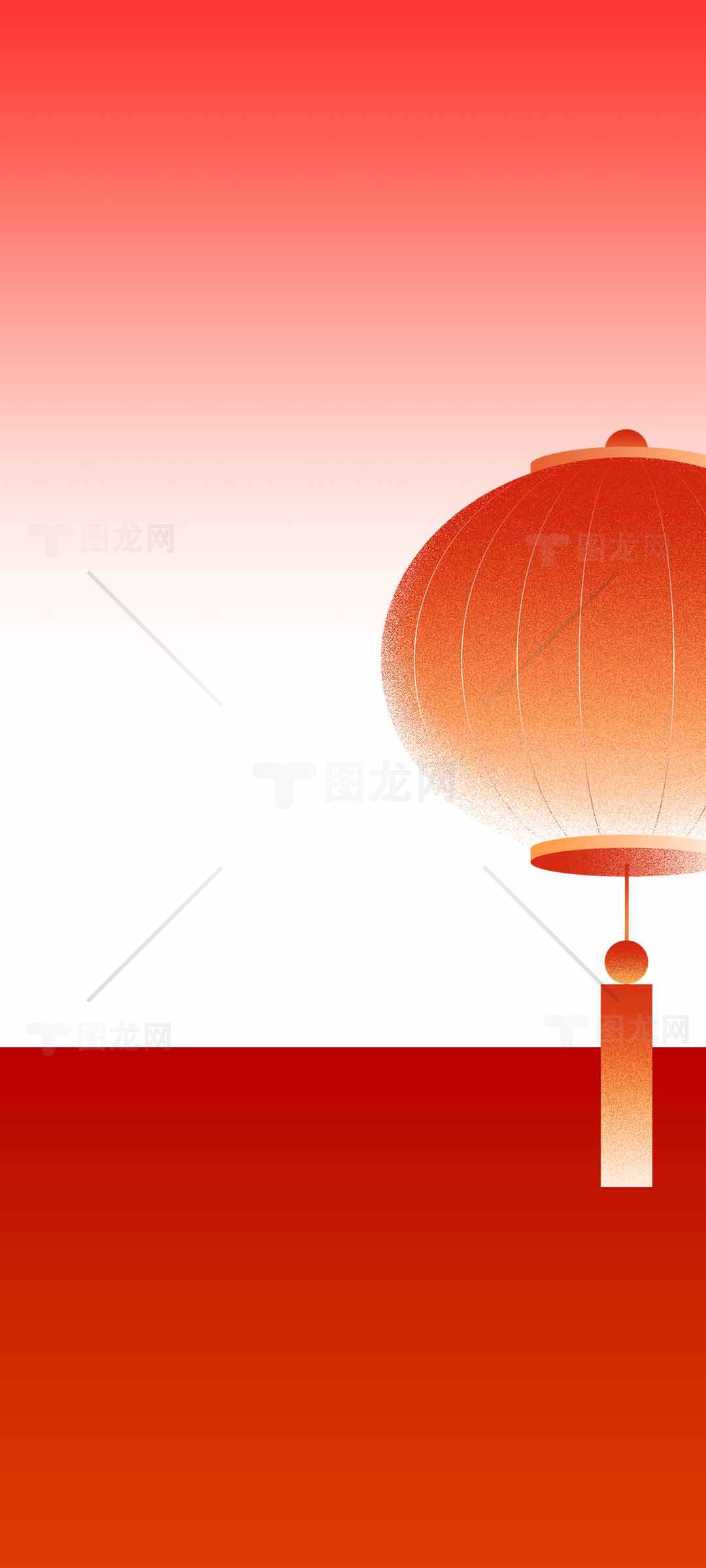 红色灯笼背景图片 - 中国传统节日元素素材