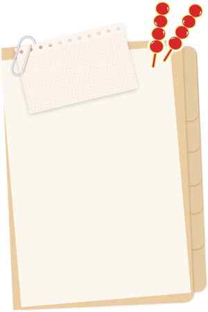 简约风格便签纸背景图片