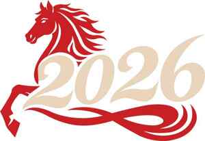 2026年红色马年设计图片