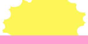 黄色与粉色的简约背景设计