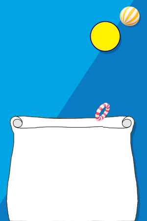 夏日海滩主题创意背景图片