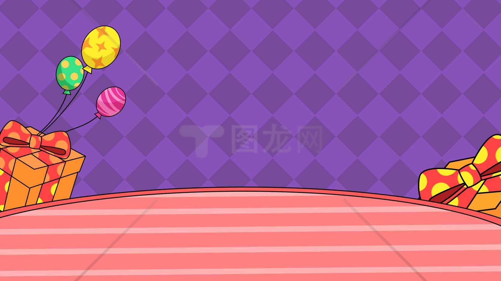 生日派对背景图片设计素材