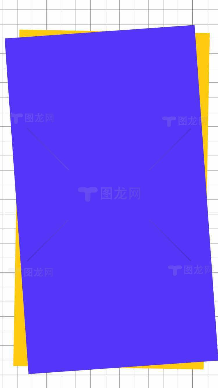 蓝色与黄色几何背景设计图片素材