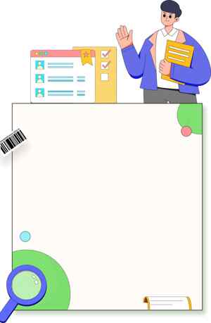 简约风格办公场景插画设计