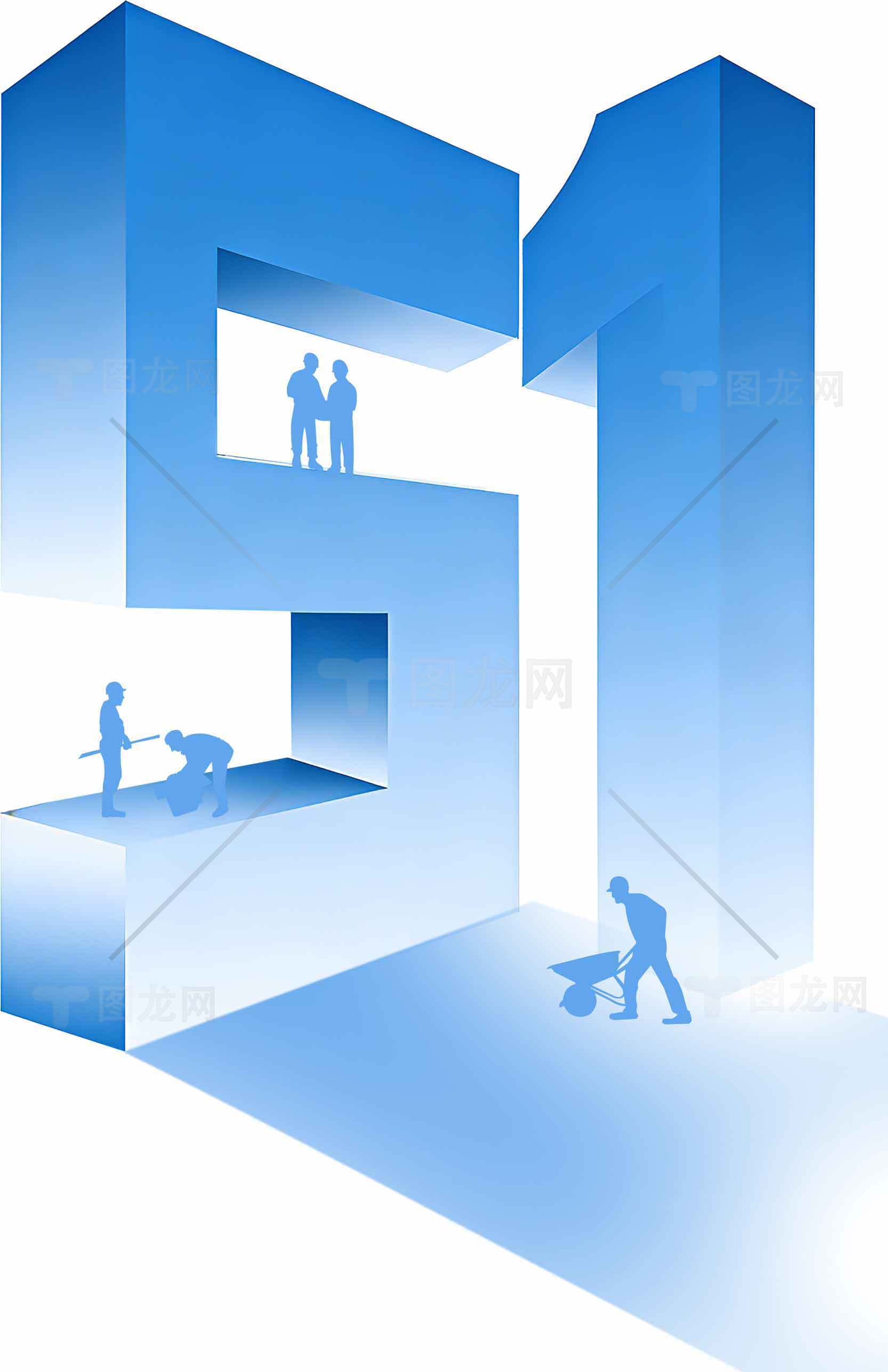 劳动节创意海报设计素材